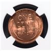 Image 3 : 1954 LINCOLN CENT, NGC MS-66 RED NGC PRICE GUIDE=$260.00