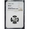 Image 1 : 1946-S ROOSEVELT DIME, NGC MS-67