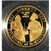Image 1 : 2007 JAMESTOWN 400th ANNIVERSARY COMMEMORATIVE Gold Coin With Boxes and COA