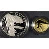 Image 1 : 2012 Star-Spangled Banner Commem. 2 COIN SET - $5 GOLD PROOF/ PROOF SILVER $1