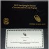 Image 3 : 2012 Star-Spangled Banner Commem. 2 COIN SET - $5 GOLD PROOF/ PROOF SILVER $1