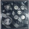 Image 1 : 2013 US Mint Limited Edition Silver Proof Set, 8 Silver Coins, Mint Pkg & COA