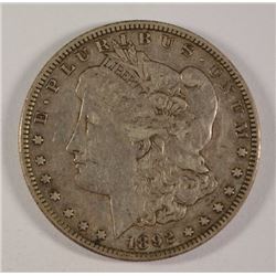 1892-S MORGAN DOLLAR XF