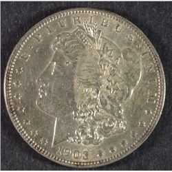 1903 MORGAN DOLLAR BU CLEANED