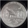 Image 1 : 2014 5 OZ AMERICA THE BEAUTIFUL GREAT SMOKY MTN NATIONAL PARK UNC SILVER ROUND