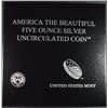 Image 3 : 2015 America the Beautiful 5oz SILVER UNC COIN - KISATCHIE NATL FOREST