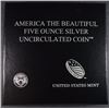 Image 3 : 2012 American the Beautiful 5oz SILVER UNC COIN - CHACO CULTURE NATL PARK