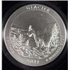 Image 1 : 2011 America the Beautiful 5oz SILVER UNC COIN - GLACIER NATL PARK