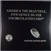 Image 3 : 2012 American the Beautiful 5oz SILVER UNC COIN - EL YUNQUE NATL FOREST