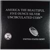 Image 3 : 2011 American the Beautiful 5oz SILVER UNC COIN - OLYMPIC NATL PARK