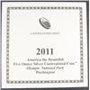 Image 4 : 2011 American the Beautiful 5oz SILVER UNC COIN - OLYMPIC NATL PARK