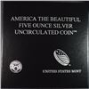 Image 3 : 2011 America the Beautiful 5oz SILVER UNC COIN - GETTYSBURG NATL MILITARY PARK