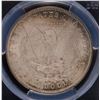 Image 3 : 1896 MORGAN SILVER DOLLAR PCGS MS 65 UNBELIEVABLE RAINBOW TONE SPECTACULAR!