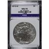 Image 2 : 2013-W AMERICAN SILVER EAGLE - BURNISHED ICGA PERFECT GEM BU