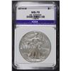 Image 2 : 2014-W AMERICAN SILVER EAGLE - BURNISHED ICGA PERFECT GEM BU