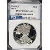 Image 1 : 1991-S AMERICAN SILVER EAGLE PCI GRADED PERFECT PROOF DCAM