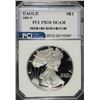 Image 1 : 1993-P AMERICAN SILVER EAGLE PCI GRADED PERFECT PROOF DCAM