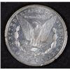 Image 2 : 1886 MORGAN SILVER DOLLAR, CHOICE BU  cleaned  SEMI-PL
