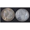 Image 1 : 1879-S CHOICE BU cleaned & 1896 AU MORGAN SILVER DOLLARS