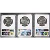 Image 2 : 1965, 1966 & 1967 SMS KENNEDY HALF DOLLARS, NGC MS-66