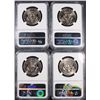 Image 2 : ( 4 ) 1987-D KENNEDY HALF DOLLARS, NGC MS-66