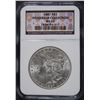 Image 1 : 1887 MORGAN SILVER DOLLAR FITZGERALD COLLECTION NGC MS63