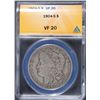 Image 1 : 1904-S MORGAN SILVER DOLLAR ANACS VF 20