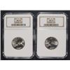 Image 1 : ( 2 ) 1947-S WASHINGTON QUARTERS NGC MS65