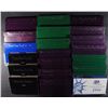 Image 1 : 20 YEARS of U.S. PROOF SETS - 1980 thru 1999 - ALL ORIGINAL PACKAGING