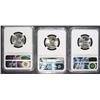 Image 2 : ( 3 ) 1946-S WASHINGTON QUARTERS, NGC MS-65 GEMS