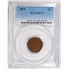 Image 1 : 1870 INDIAN CENT PCGS FINE-15 CLOSE TO VF