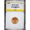 Image 1 : 1906 INDIAN HEAD CENT, LVCS GEM RED