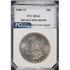Image 1 : 1890-CC MORGAN SILVER DOLLAR, PCI GEM BU
