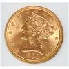 Image 2 : 1900 $5.00 GOLD LIBERTY HEAD, PCI  GEM BU