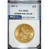 Image 1 : 1907-D $20.00 LIBERTY GOLD, PCI SUPERB GEM BU