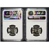 Image 2 : ( 2 ) 1945 WASHINGTON QUARTERS NGC MS65