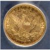 Image 2 : 1906-S $5.00 GOLD LIBERTY HEAD, ICG MS-61