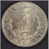 Image 2 : 1890-S MORGAN SILVER DOLLAR, CHOICE BU