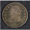 Image 1 : 1821 BUST DIME, VF  NICE ORIGINAL