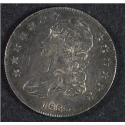 1835 BUST HALF AU/BU TONED