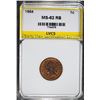 Image 1 : 1864 INDIAN HEAD CENT, LVCS CHOICE BU RB