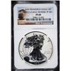 Image 1 : 2012-S REVERSE PROOF AMERICAN SILVER EAGLE, NGC PF-69  TROLLEY LABEL