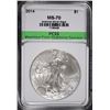 Image 1 : 2014 AMERICAN SILVER EAGLE, PCSS PERFECT GEM BU