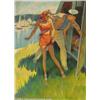 Image 1 : Walter Martin Baumhofer (1904-1987) Original Magazine Story Illustration (c.1945). Most likely...