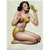Image 1 : Enoch Bolles (1883-1976) Original Pin-up Art (c.1938). This painting appeared twice, with mino...