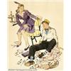 Image 1 : Gilbert Bundy (1911-1955) Original Magazine Story Illustration (1942).  American Magazine, f...