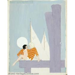 Paul C. Burns (1910-1990) Original Illustration (c.1960)....