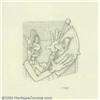 Image 1 : Maxon Crumb - Original Book Illustration (1997).   Maxon's Poe, page 22, for  The Facts in...