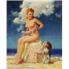 Image 1 : Merlin Enabnit (1903-1979) Original Pin-up Art (c.1945)....