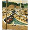 Image 1 : Theodore C. Ewen - Original Illustration (1945). Probably a cover for  Motor Boating,...